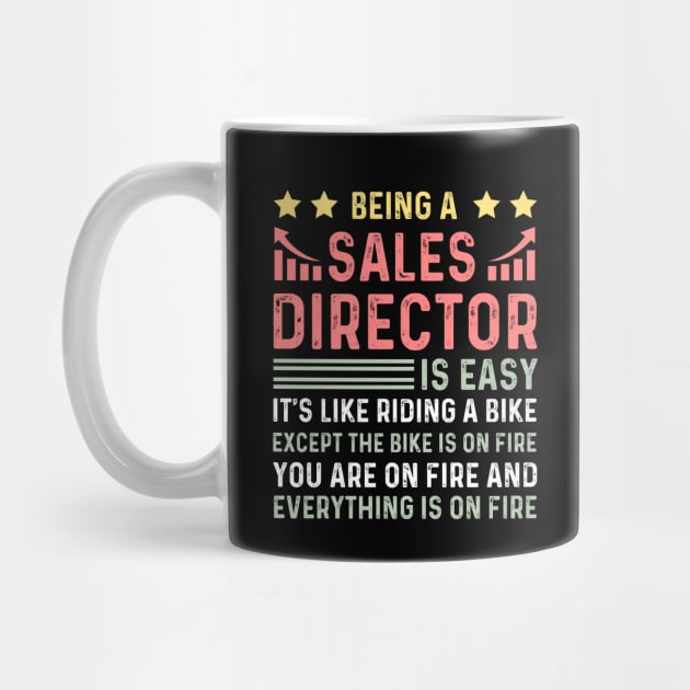 Funny director of sales and marketing Worker Sales Director by Printopedy